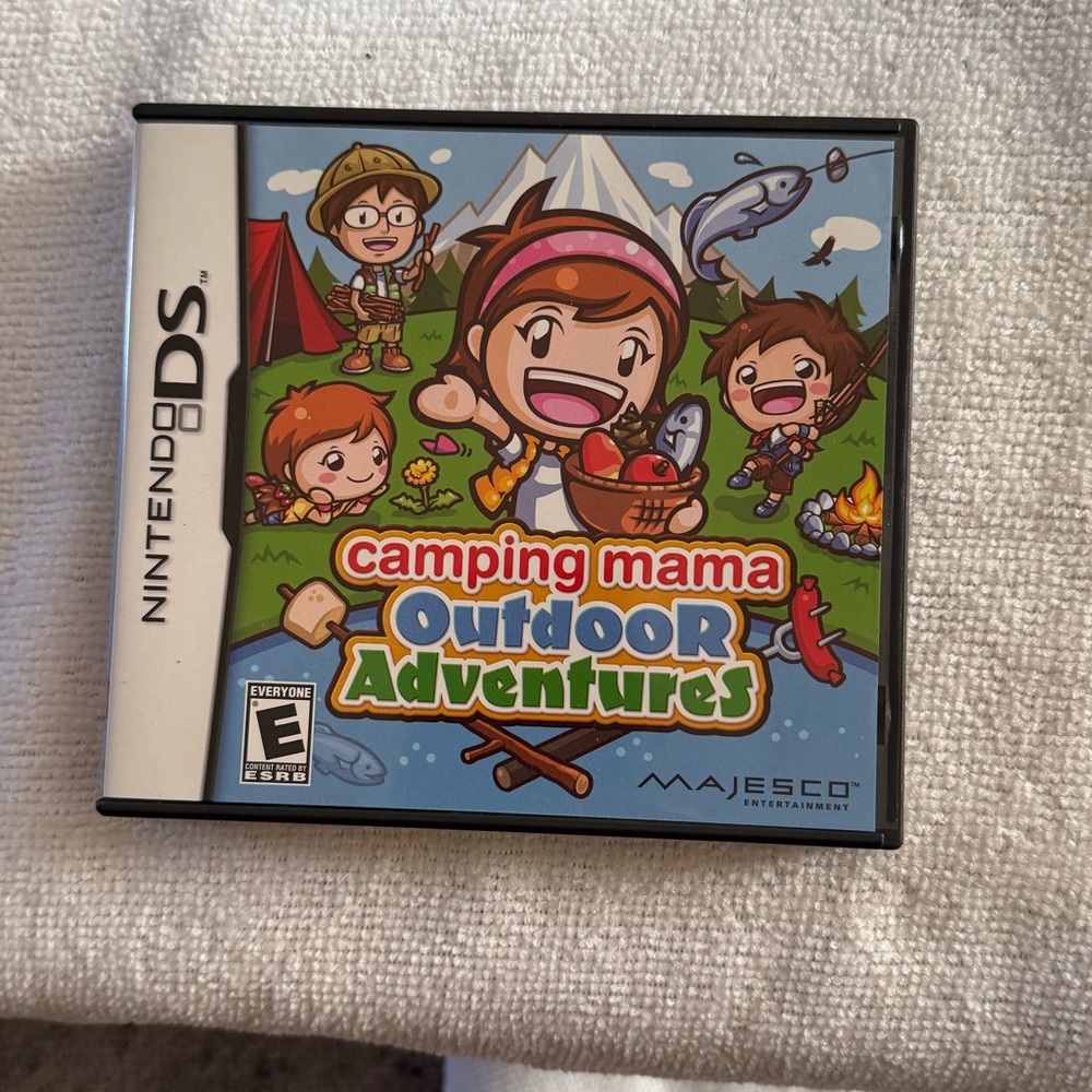 Camping Mama Outdoor Adventures Nintendo DS Game “Case Only” game not included